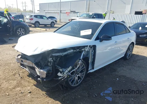 2022 Audi S4 Premium Plus Tfsi Quattro Tiptronic из США, поврежденный, VIN WAUB4AF4XNA045359